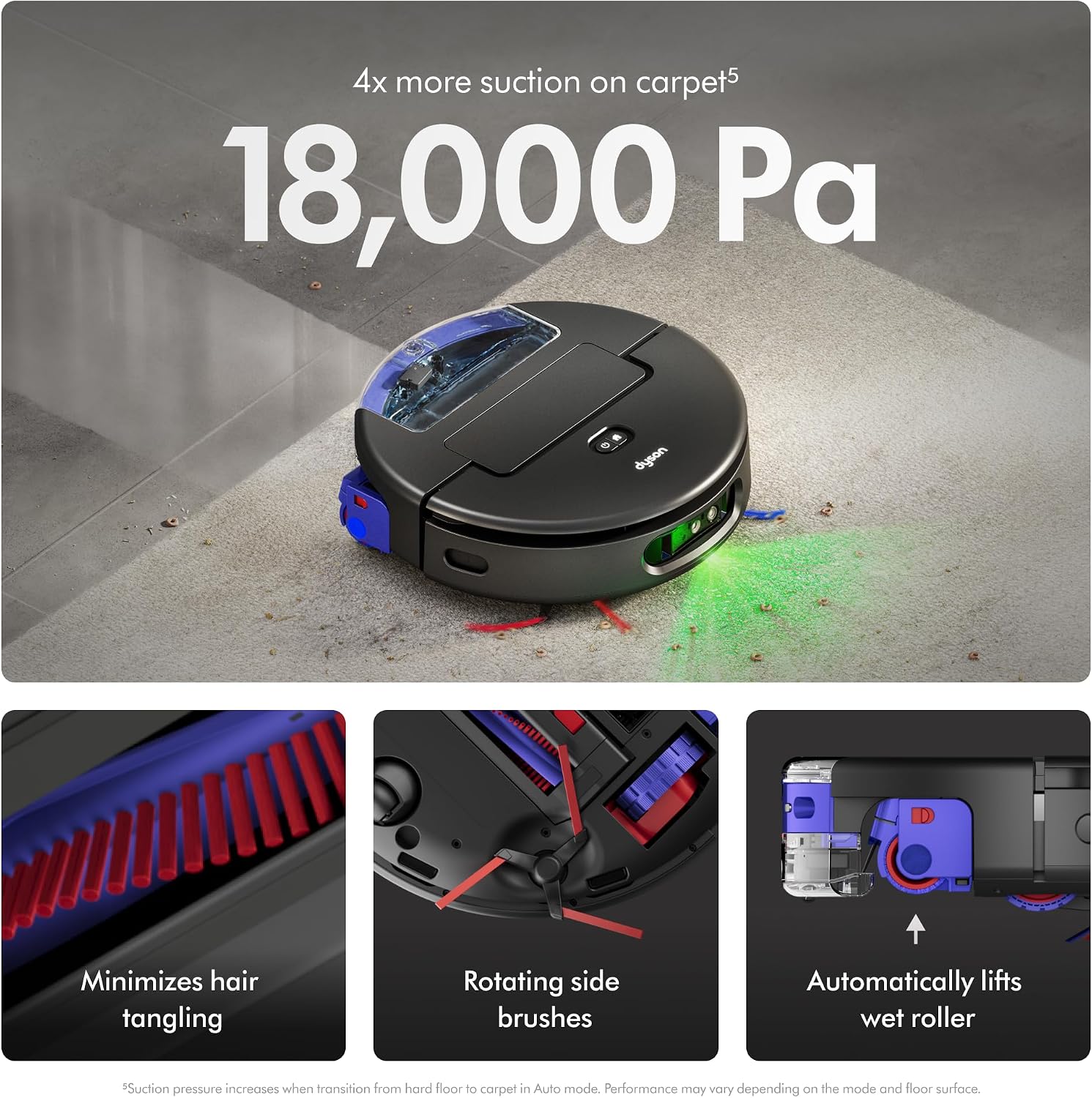 Dyson Spot+Scrub AI Wet & Dry Robot Vacuum