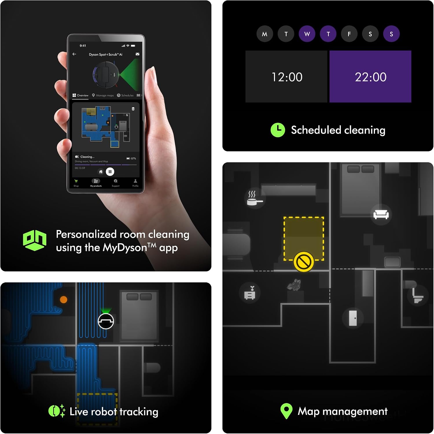 Dyson Spot+Scrub AI Wet & Dry Robot Vacuum