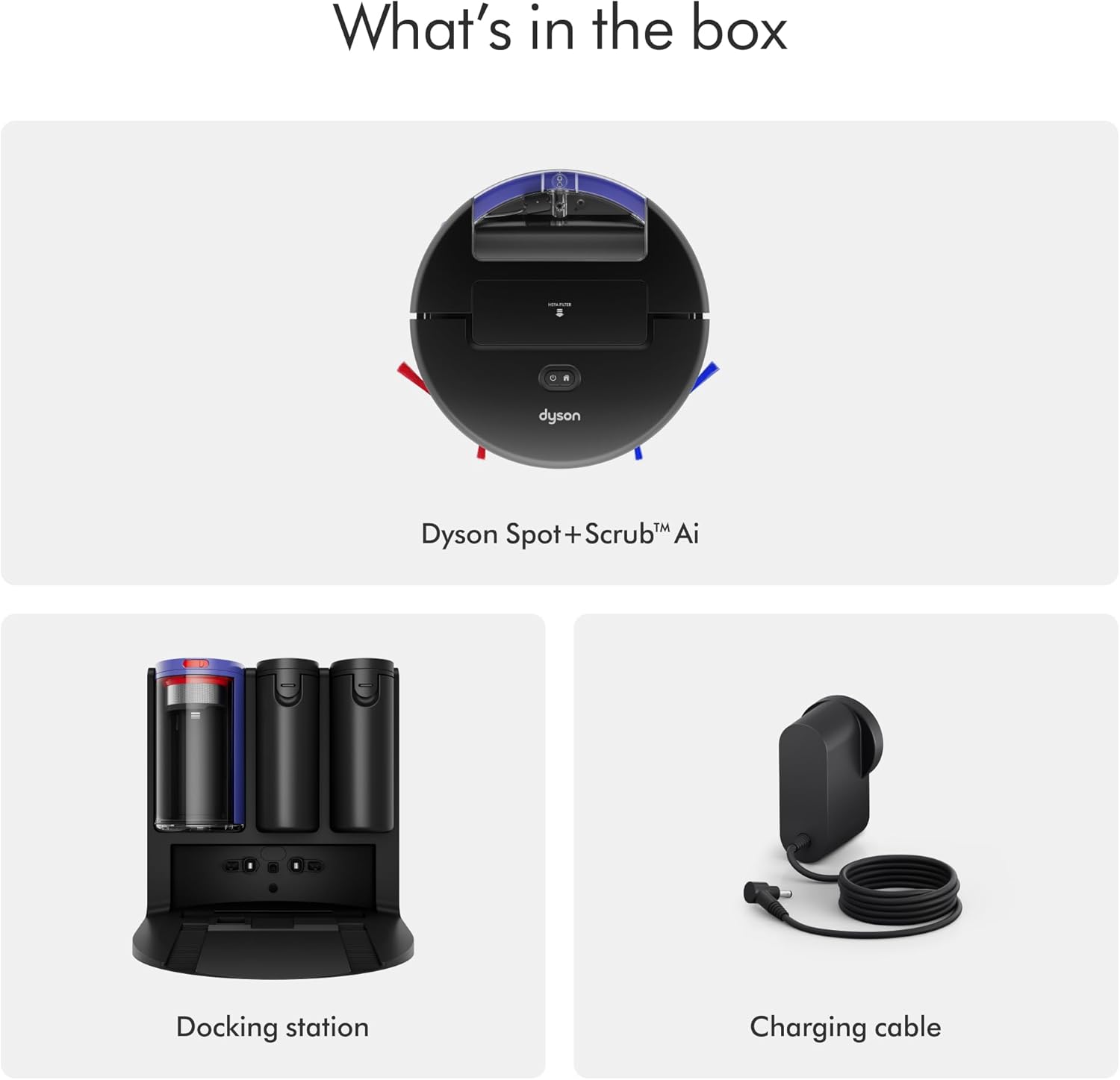 Dyson Spot+Scrub AI Wet & Dry Robot Vacuum