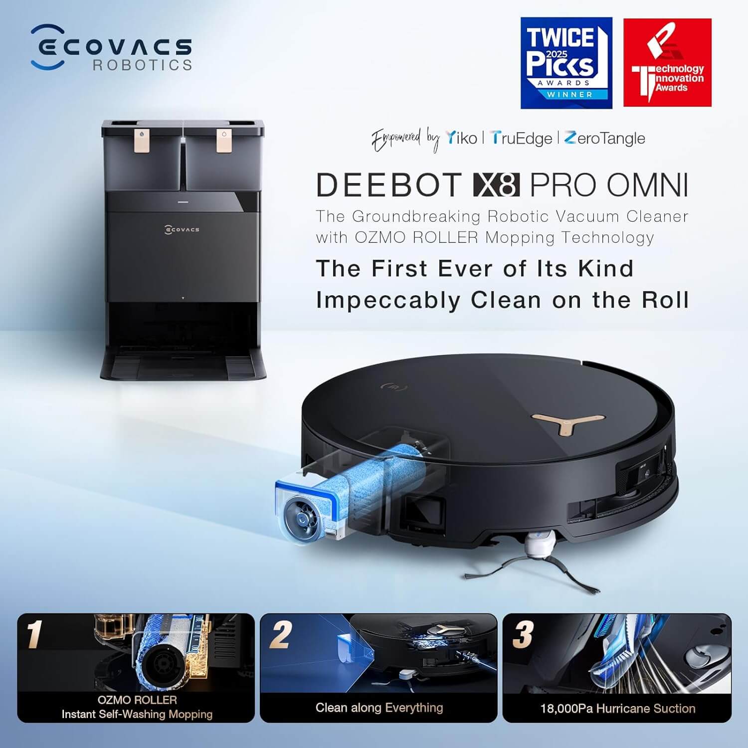 ECOVACS DEEBOT X8 PRO OMNI