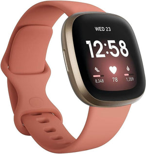  Fitbit Versa 3 Health and Fitness Smartwatch