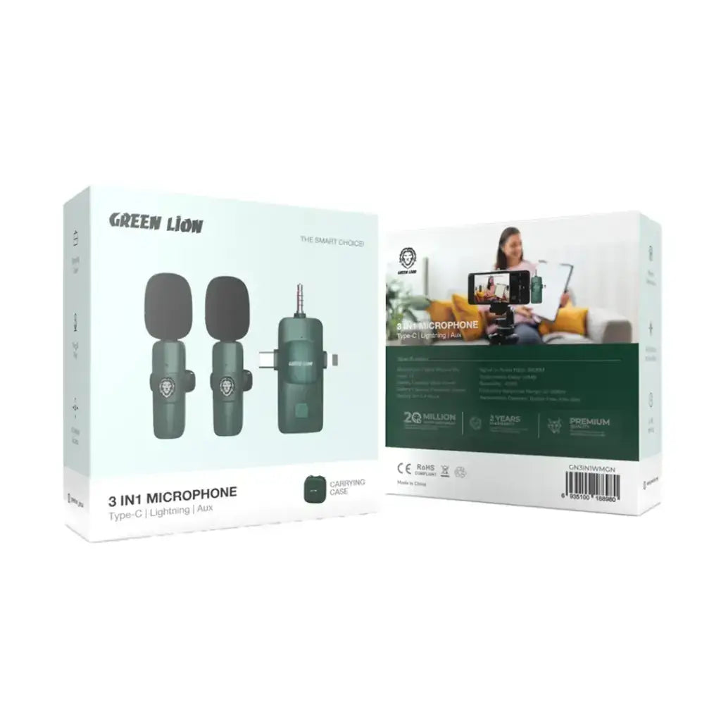 Green Lion 3-in-1 Microphone