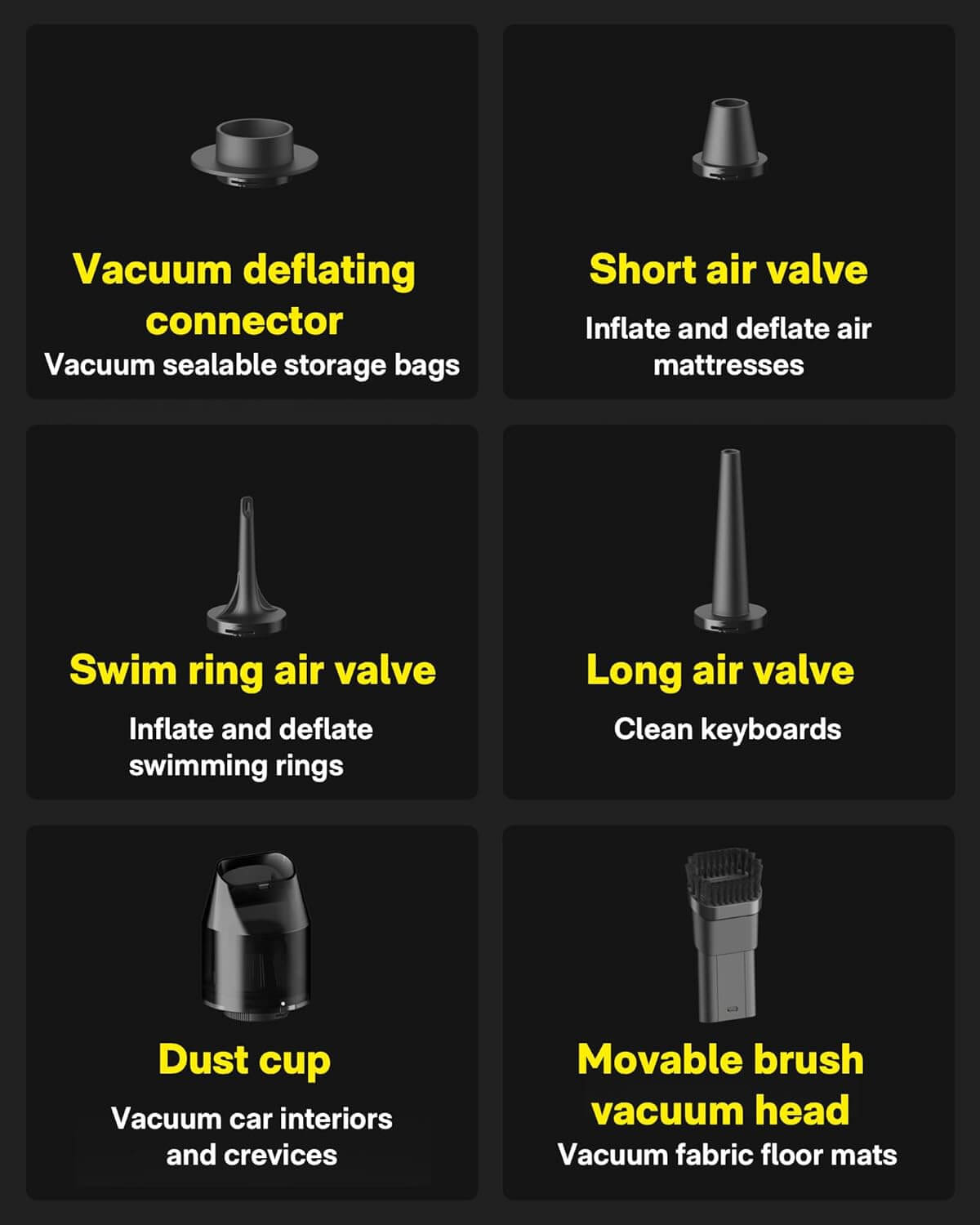  HOTO Handheld Vacuum Cleaner Cordless