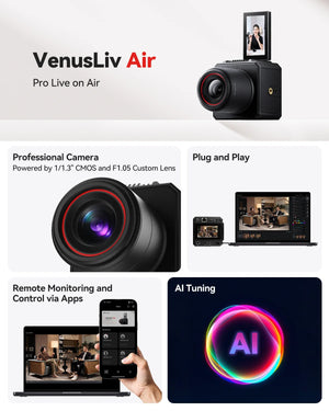 Hollyland VenusLiv Air Live Streaming Camera