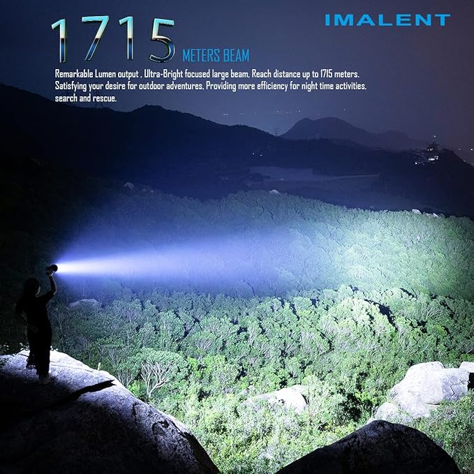  IMALENT SR16 55000 Lumen Flashlight