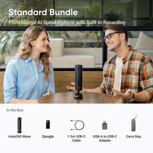 Insta360 Wave AI Conference Speakerphone