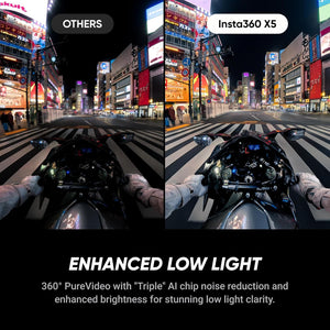Insta360 X5 Motorcycle Bundle