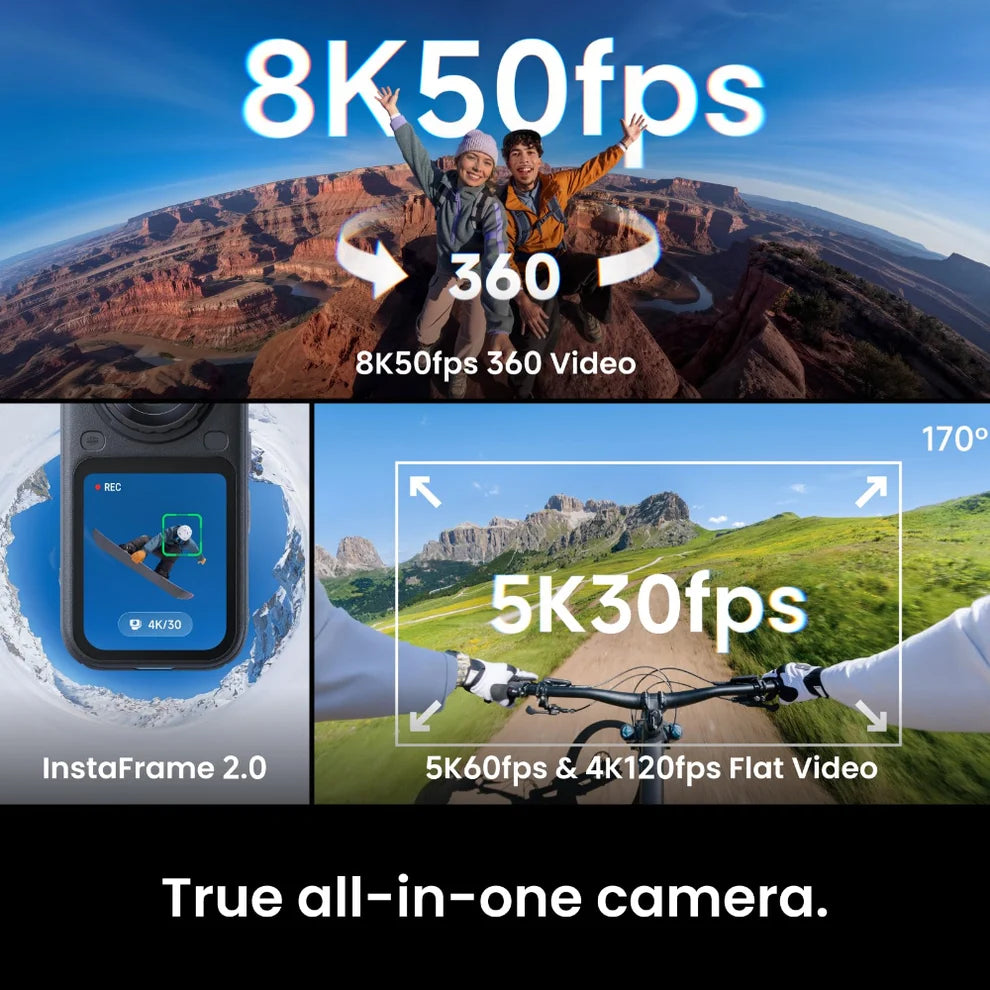 Insta360 X6 8K 360° Camera