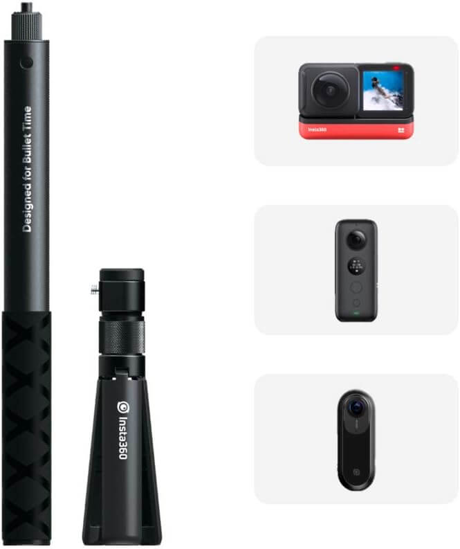 Insta360 Bullet Time Bundle Invisible Selfie Stick