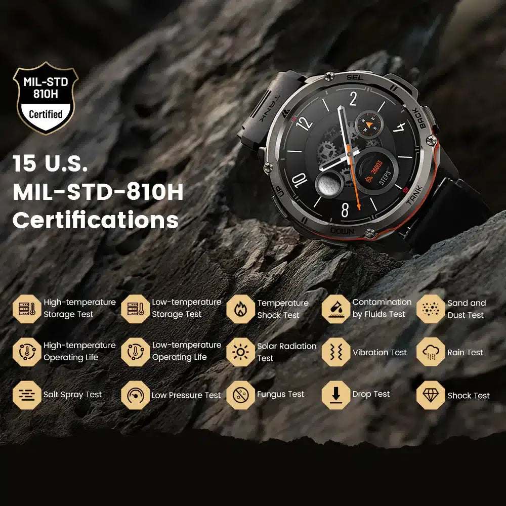  KOSPET TANK T3 ULTRA Smartwatch