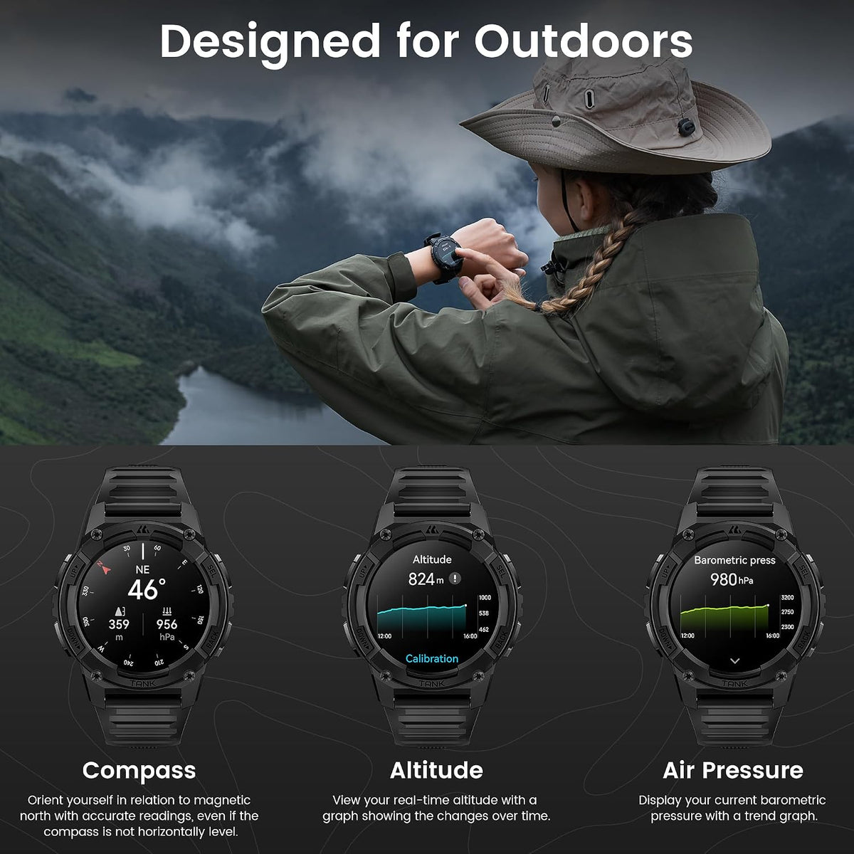 KOSPET Tank S2 Smart Watch