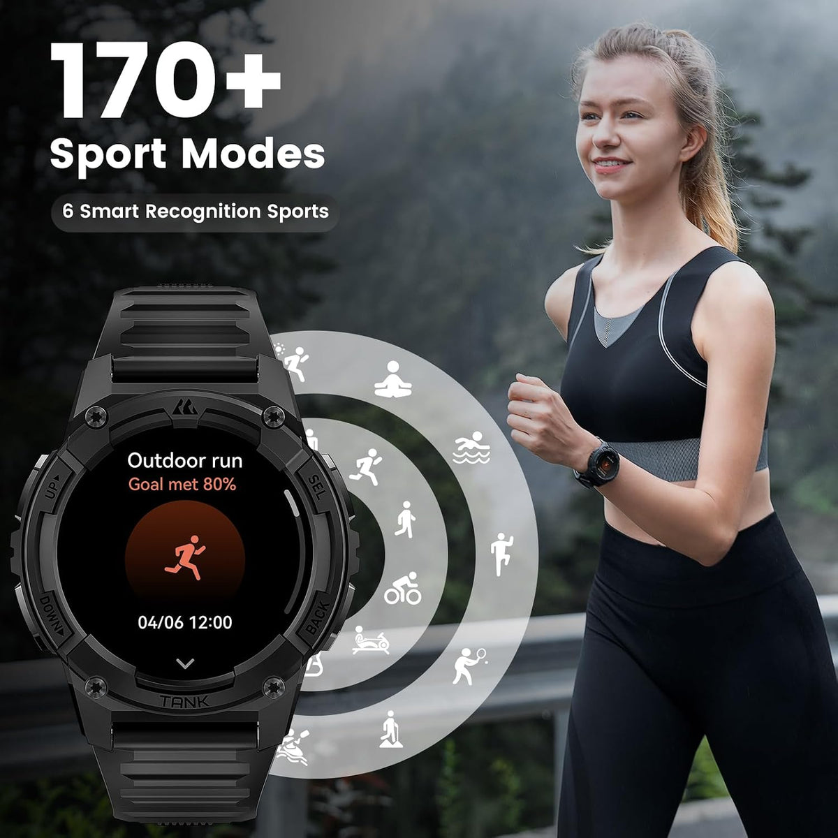 KOSPET Tank S2 Smart Watch