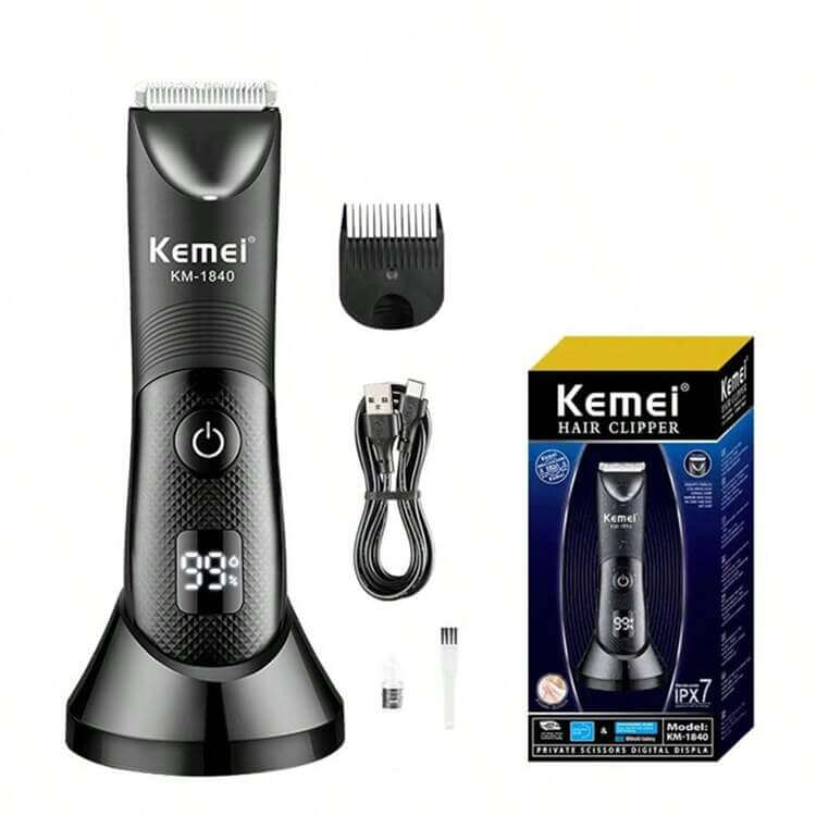  Kemei Groin Hair Trimmer KM-1840