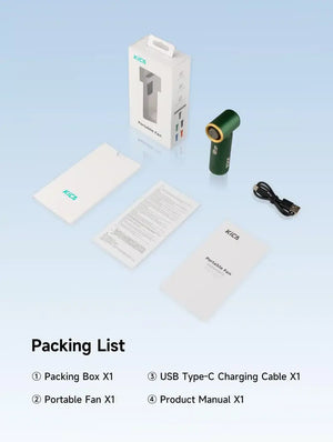  Kica JetFan Mini Handheld Fan