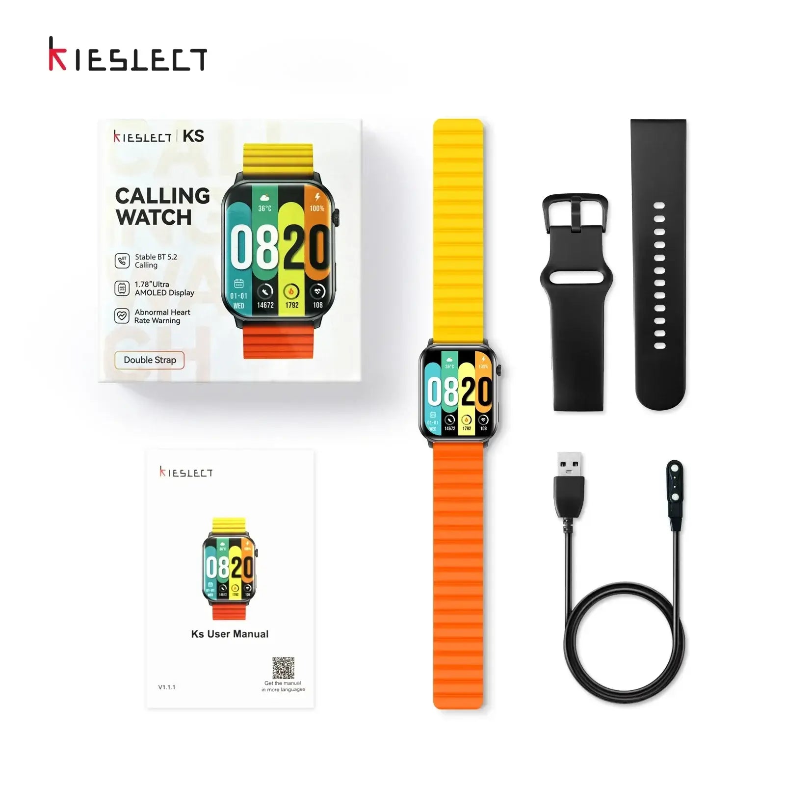  Kieslect KS Smart Watch