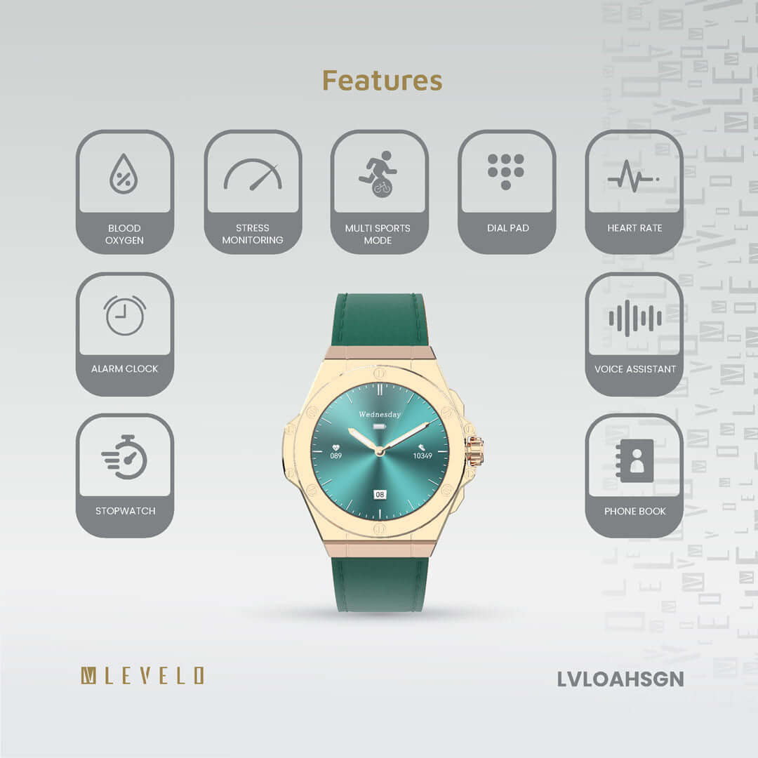 Levelo Oak Automatique Hybrid Smartwatch
