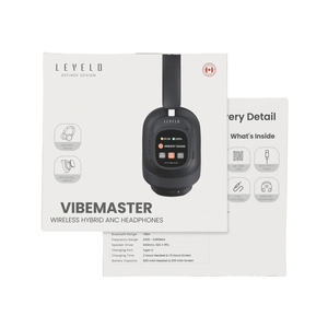  Levelo VibeMaster Wireless Hybrid ANC Headphones