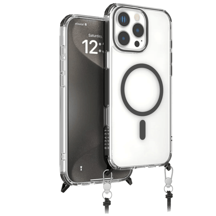 Levelo Celeste MagSafe Case with Crossbody Strap for iPhone 16