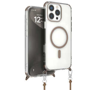 Levelo Celeste MagSafe Case with Crossbody Strap for iPhone 16