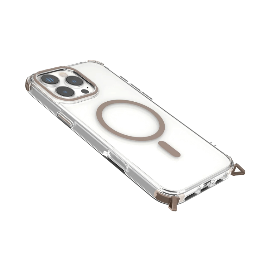 Levelo Celeste MagSafe Case with Crossbody Strap for iPhone 16