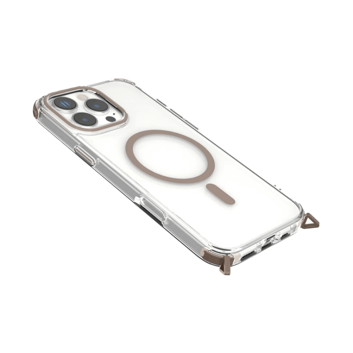 Levelo Celeste MagSafe Case with Crossbody Strap for iPhone 16