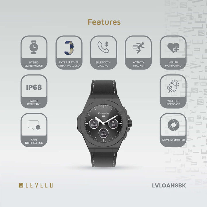 Levelo Oak Automatique Hybrid Smartwatch