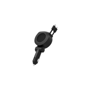 Levelo Orbis 4-in-1 Saffiano Leather Car Charger