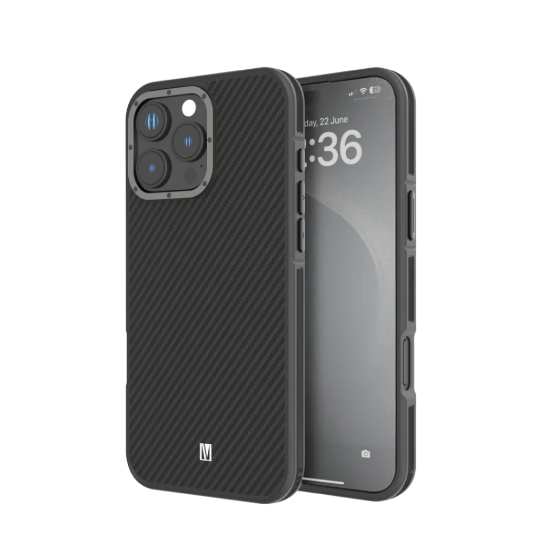 Levelo Ox Carbon Case for iPhone 16