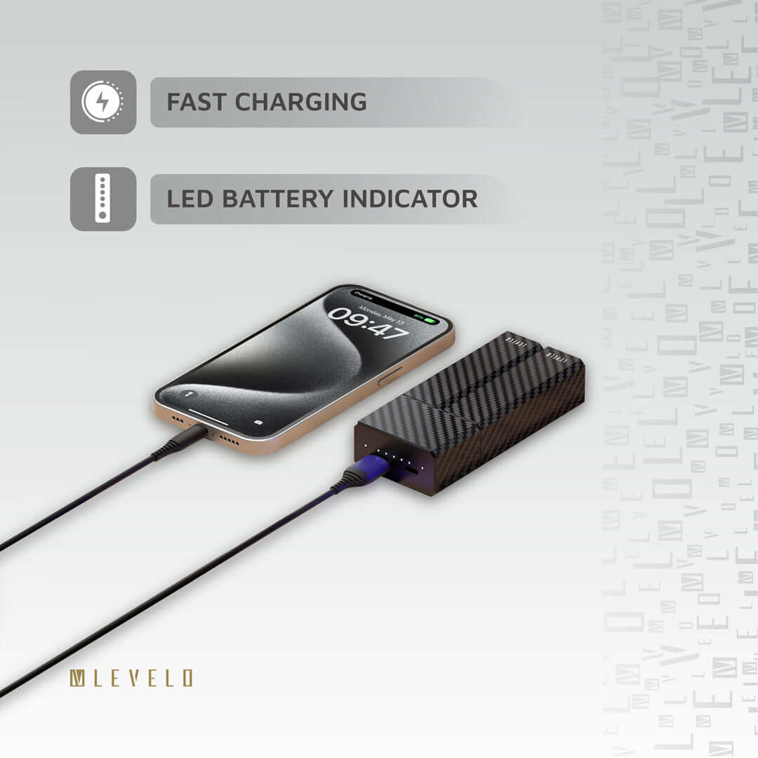 Levelo SwapCell Portable 2-in-1 Power Bank