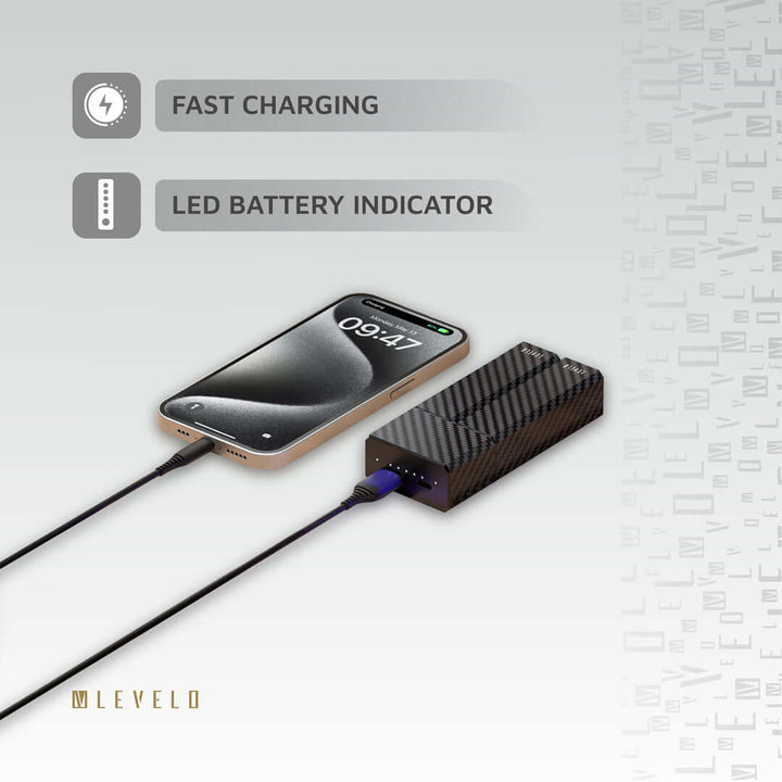 Levelo SwapCell Portable 2-in-1 Power Bank