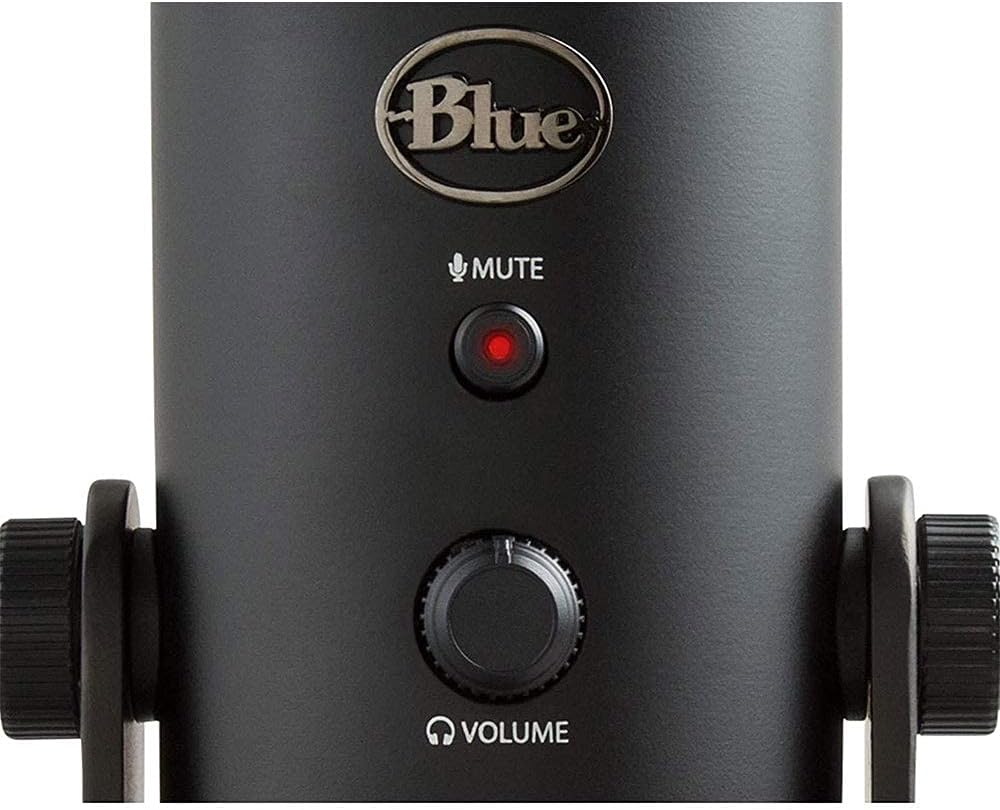  Logitech Blue Yeti Blackout