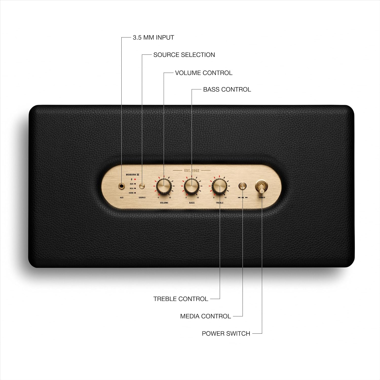 Marshall Woburn III Bluetooth Home Speaker
