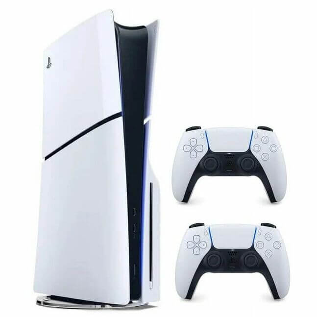  PlayStation 5 Slim Disc Edition with Dual Controller