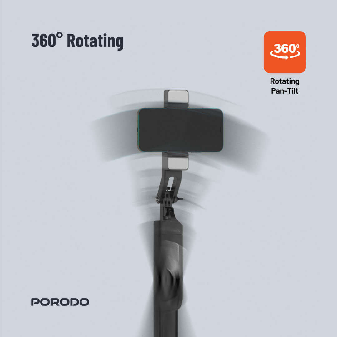 Porodo 360 Tilt Handle Media Pod