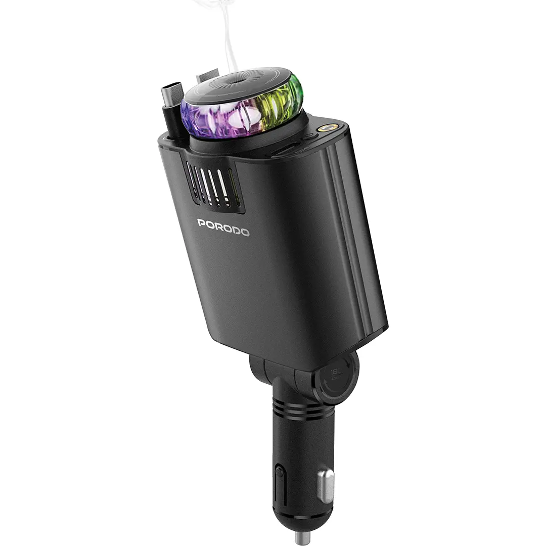  Porodo AROMAGLOW 120W Fast Car Charger