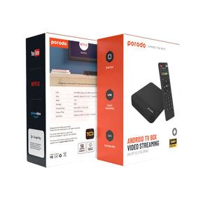 Porodo Android TV Box Video Streaming