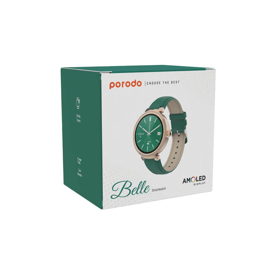  Porodo Belle Smart Watch with AMOLED Display