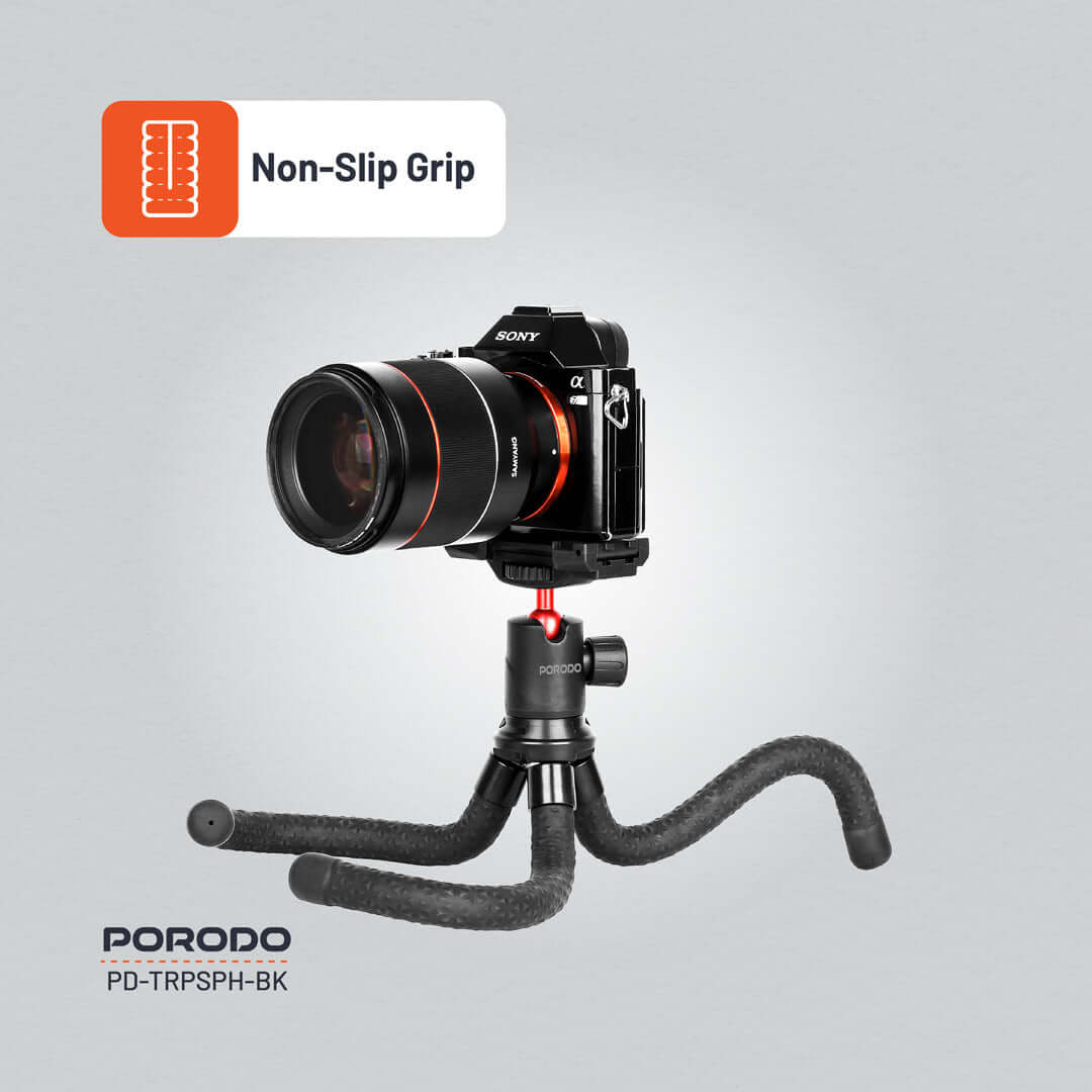 Porodo Flexible Tripod Stand