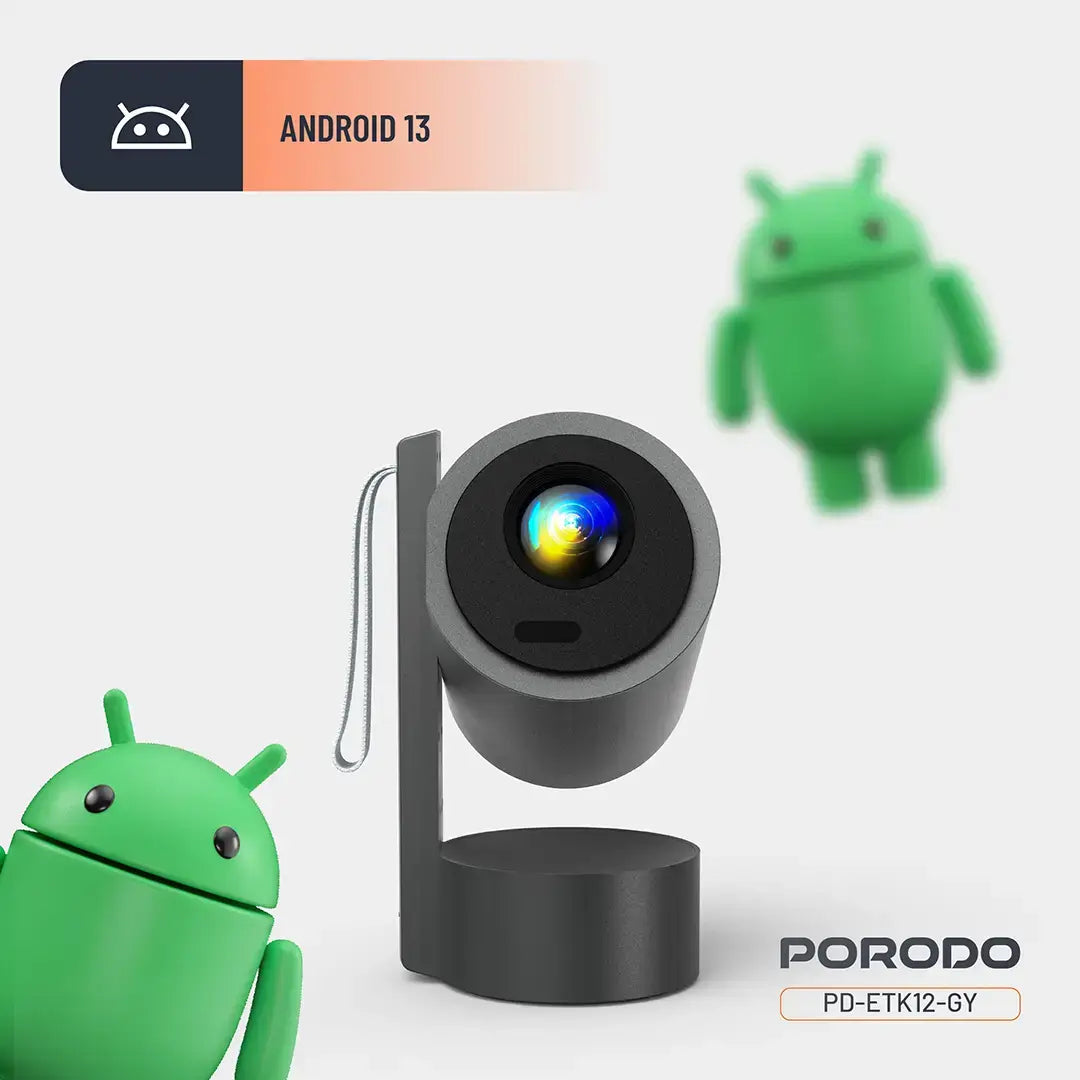 Porodo Full HD Smart Projector