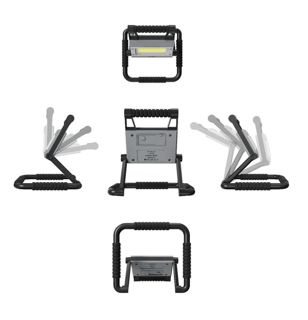  Porodo Lifestyle Foldable Multi Joint Outdoor Flashlight