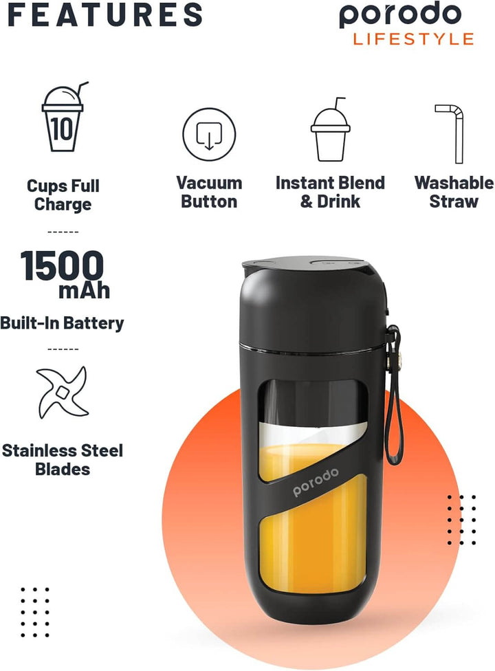  Porodo Lifestyle Juice Blender