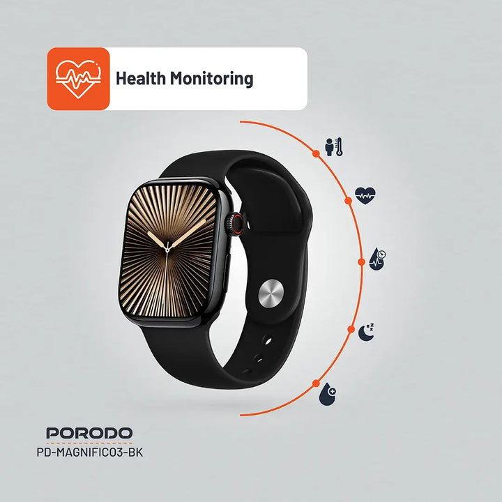  Porodo Magnifico 3 Smart Watch