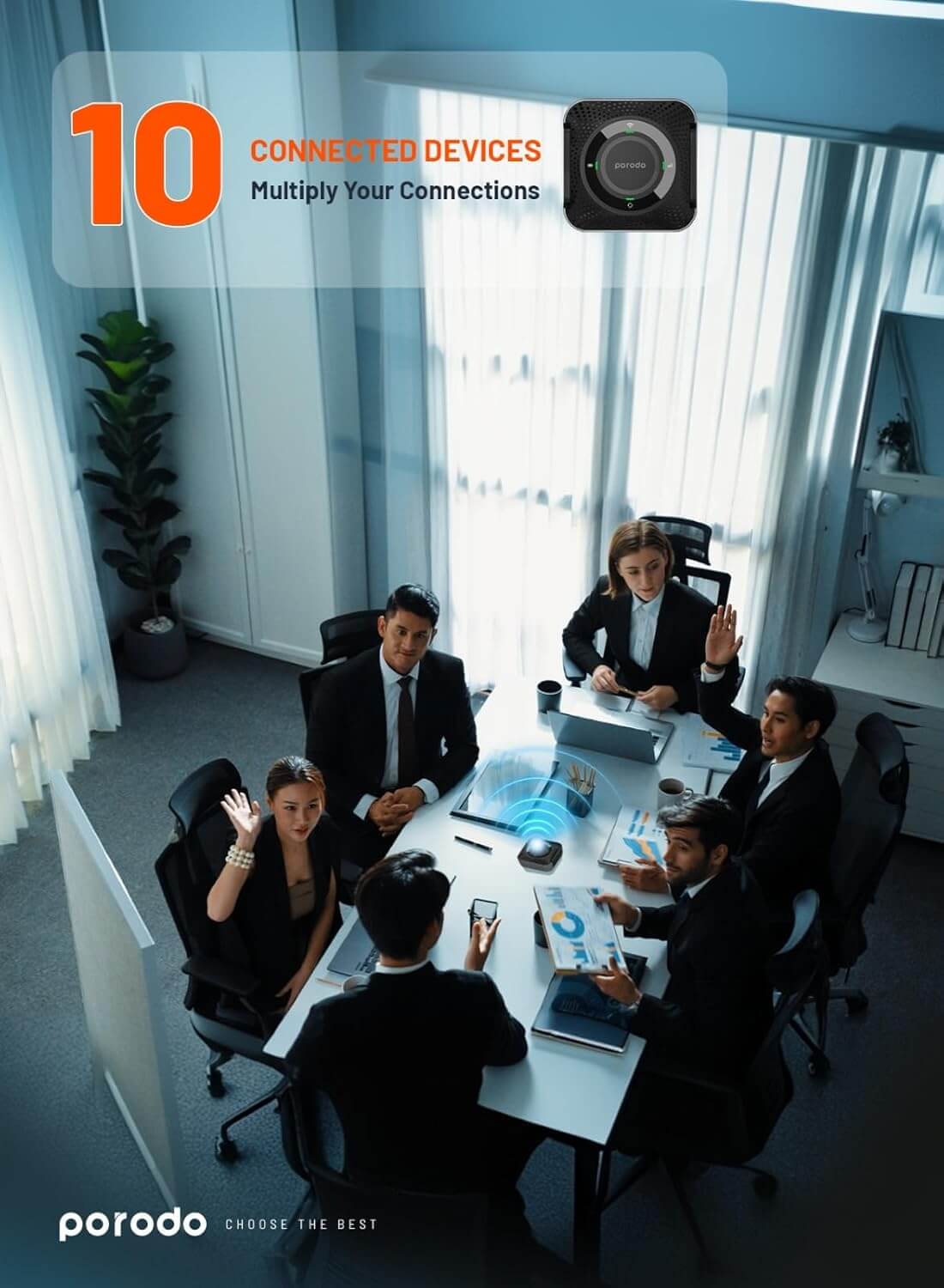  Porodo Portable CPE MiFi Wireless Router