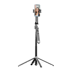 Porodo Selfie Stick Pro X with 360 AI Tracking