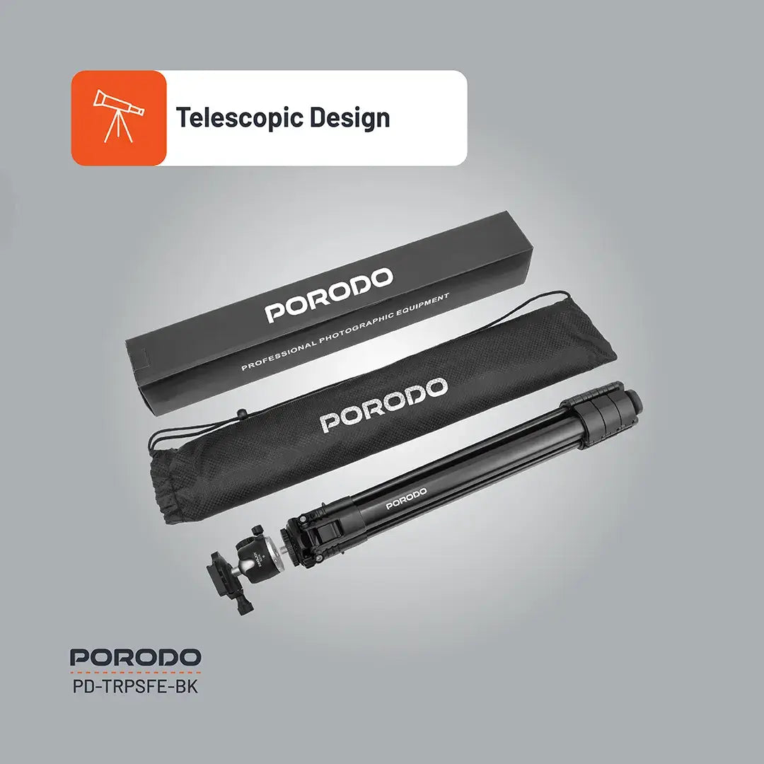  Porodo Ultra-Light Aluminum Tripod