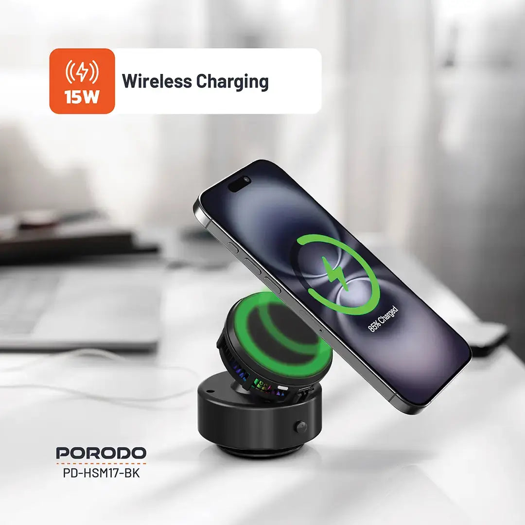  Porodo VacuSeal MagSafe Charging and Cooling Mount