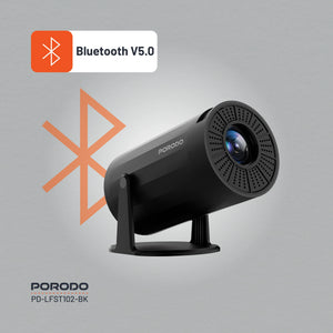  Porodo Wireless Mirroring Multi Angle Projector