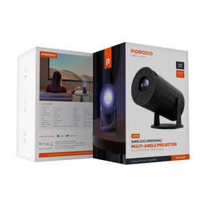  Porodo Wireless Mirroring Multi Angle Projector