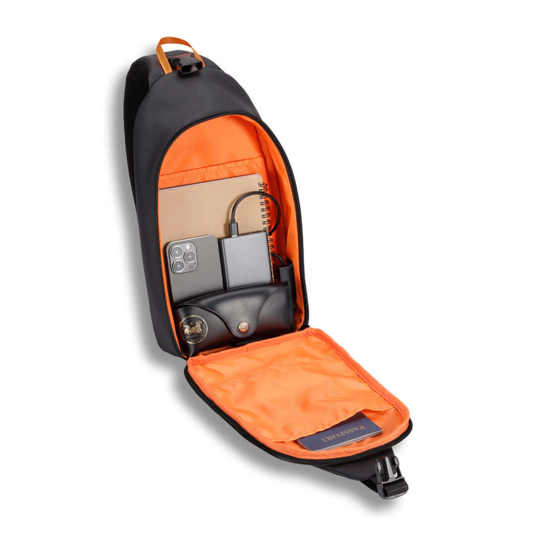 Porodo Gaming Water-Resistant PU Sling Bag