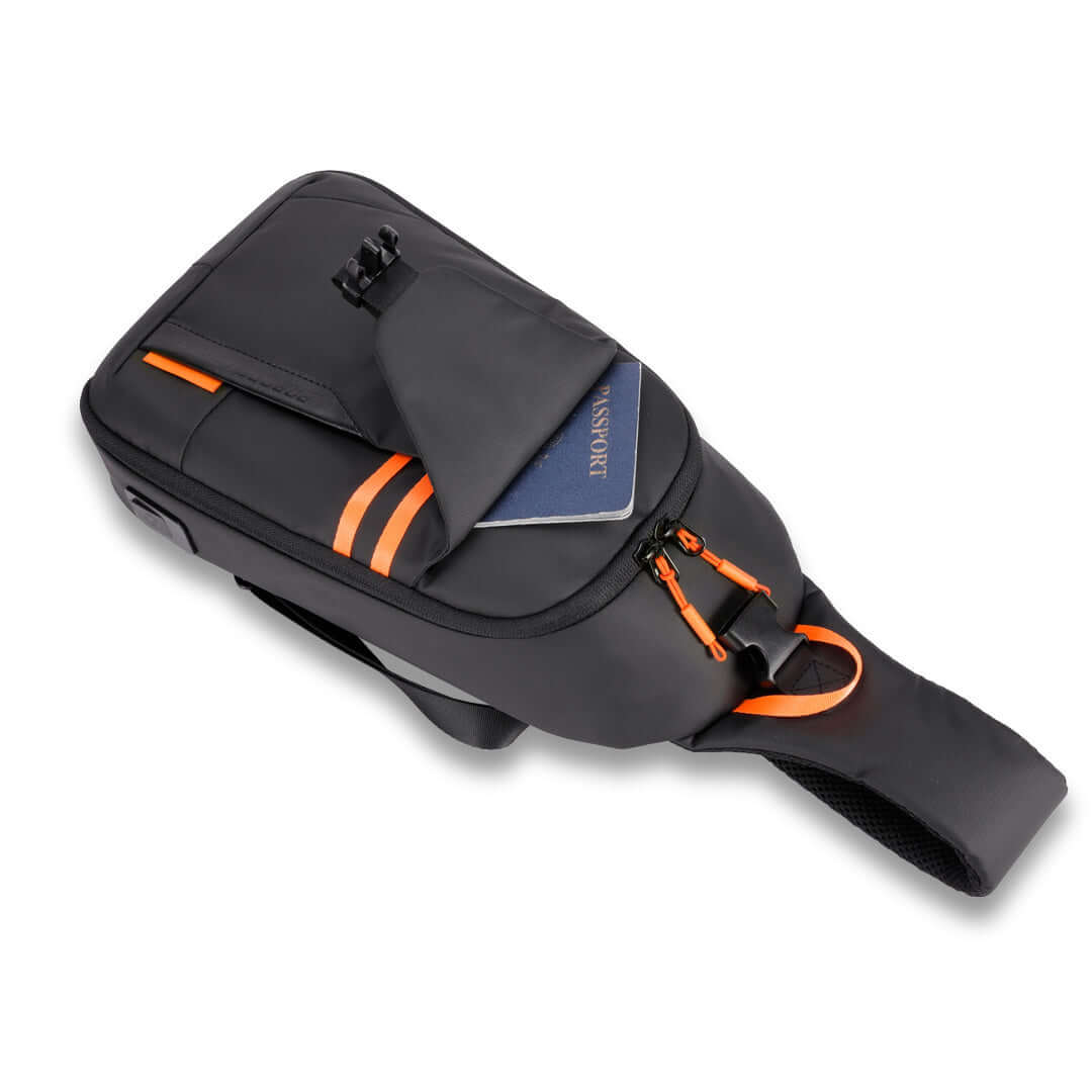 Porodo Gaming Water-Resistant PU Sling Bag